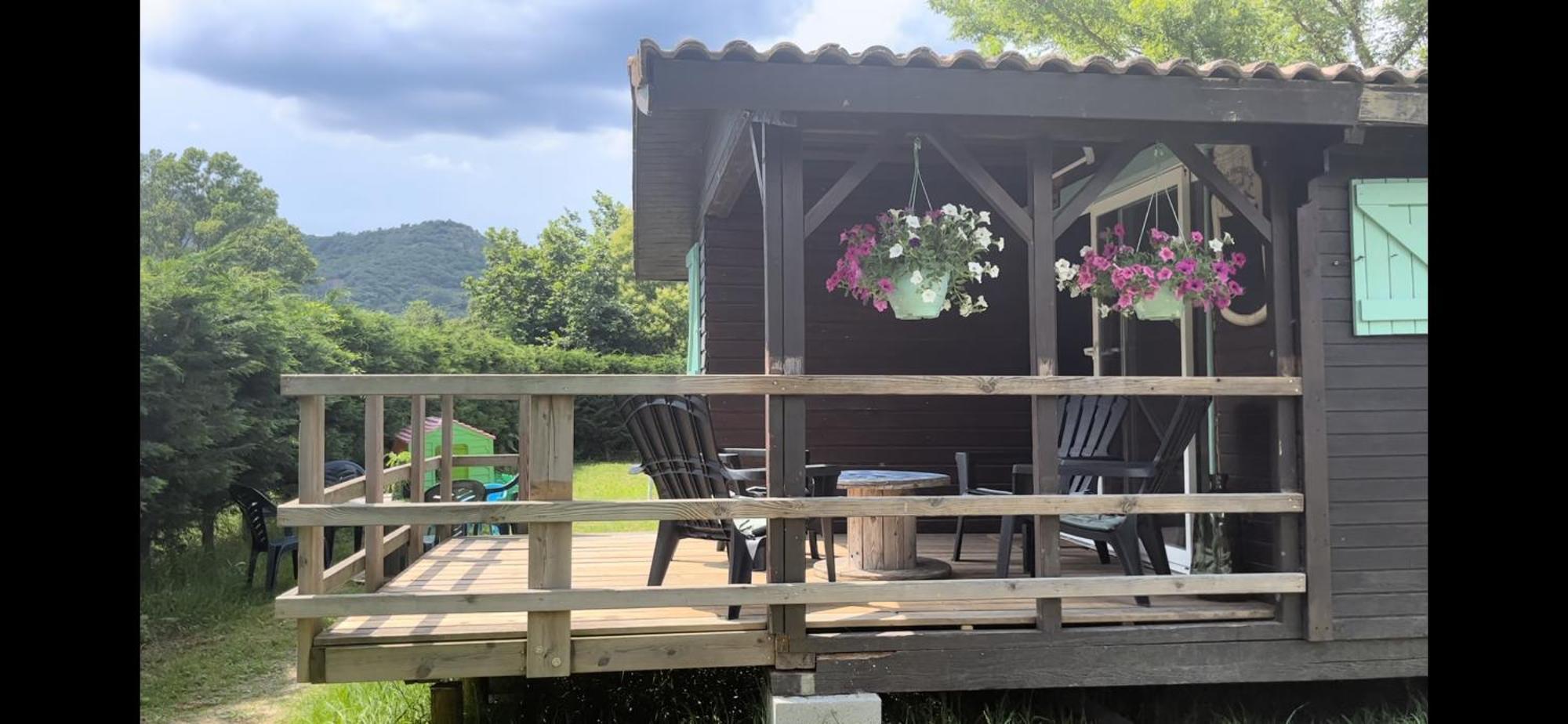 Les Petits Chalets De Dudu La Voulte-sur-Rhone Bagian luar foto
